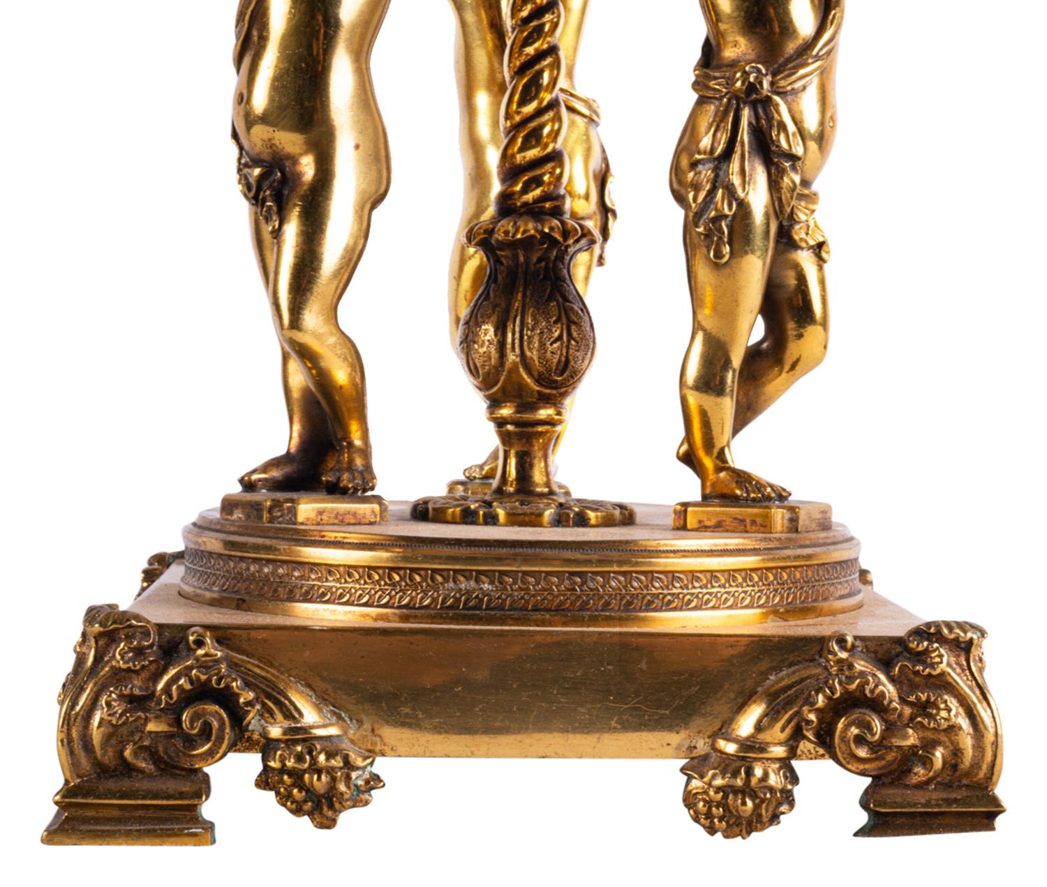 Late 19th Century French Table Center Piece For Sale 1