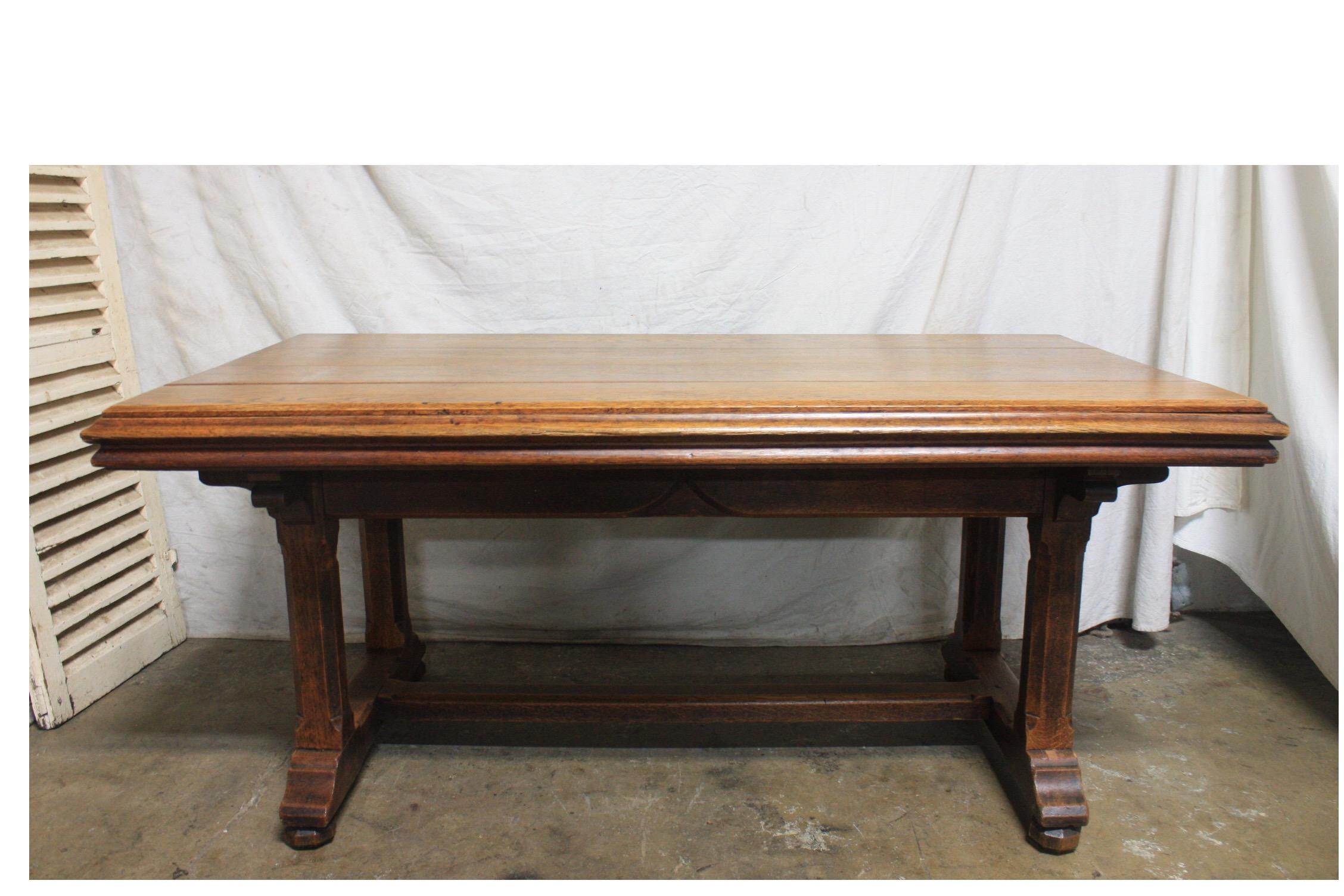 Late 19th century French table desk.