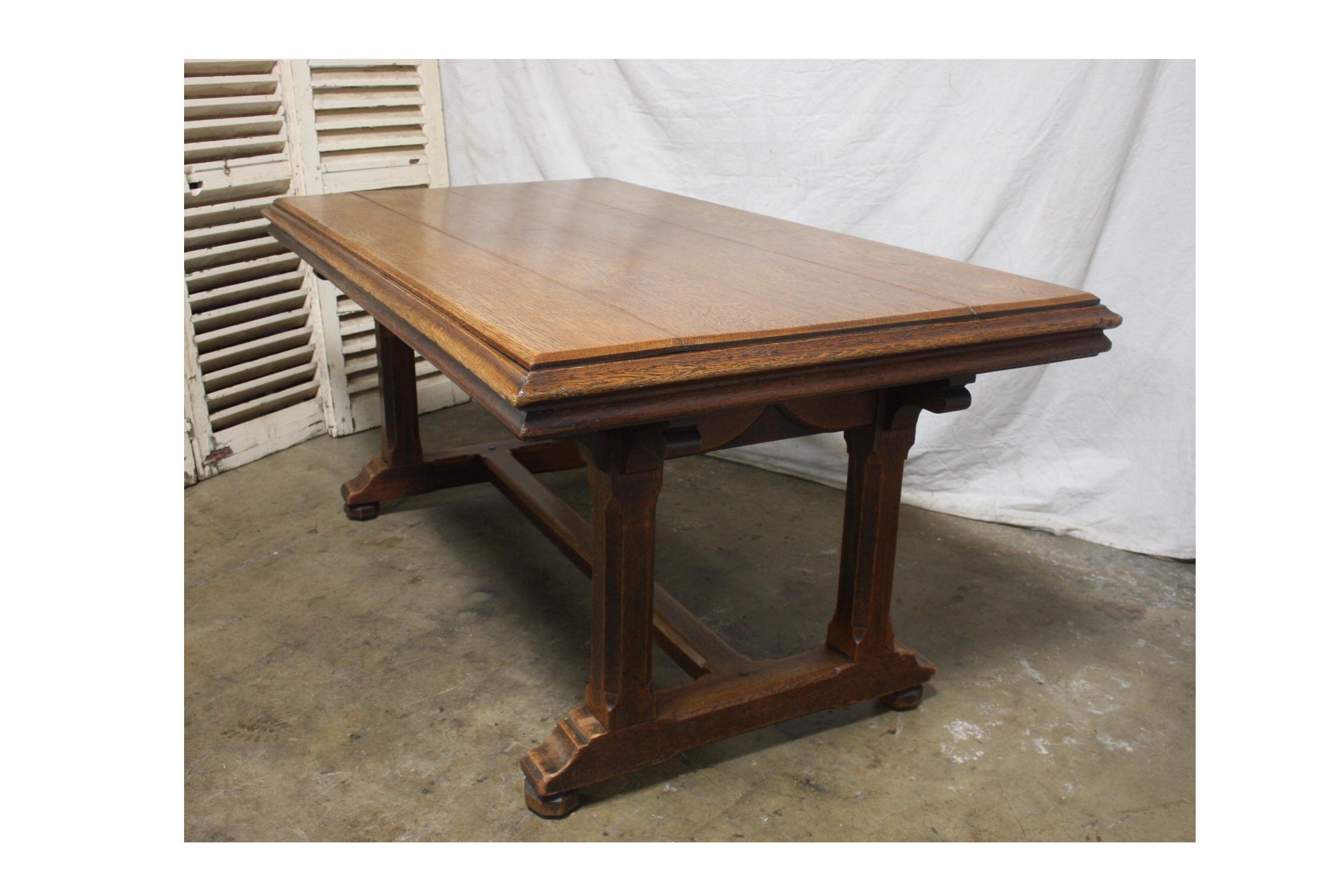 Beech Late 19th Century French Table Desk