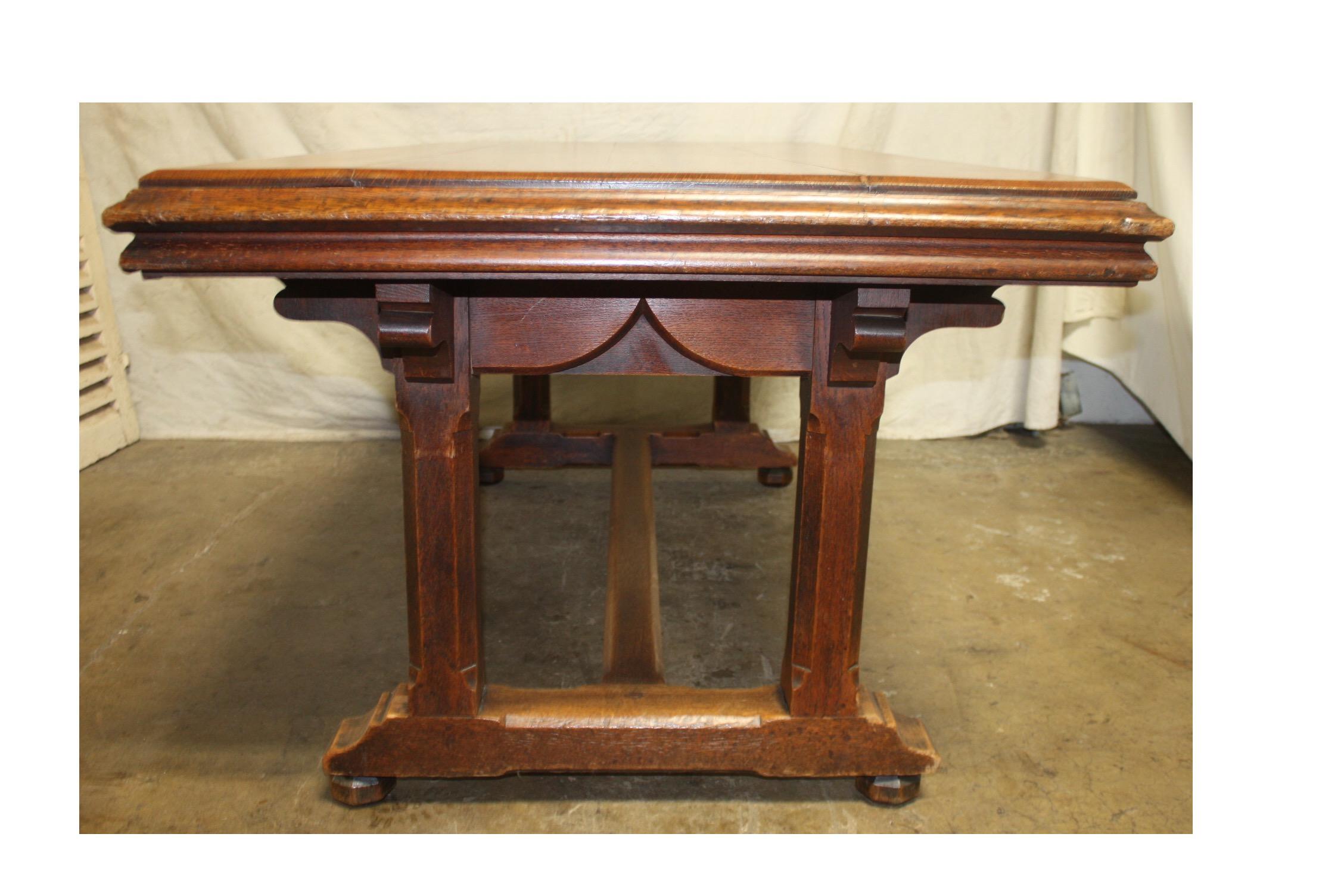 Late 19th Century French Table Desk 2