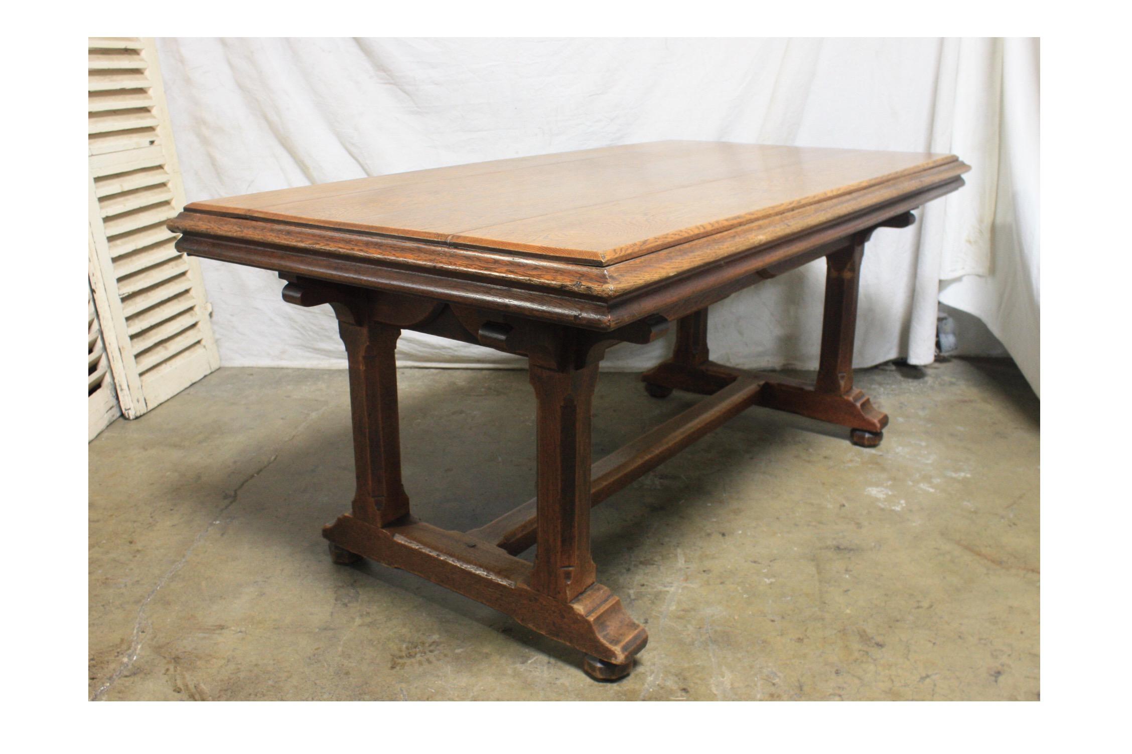 Late 19th Century French Table Desk 3