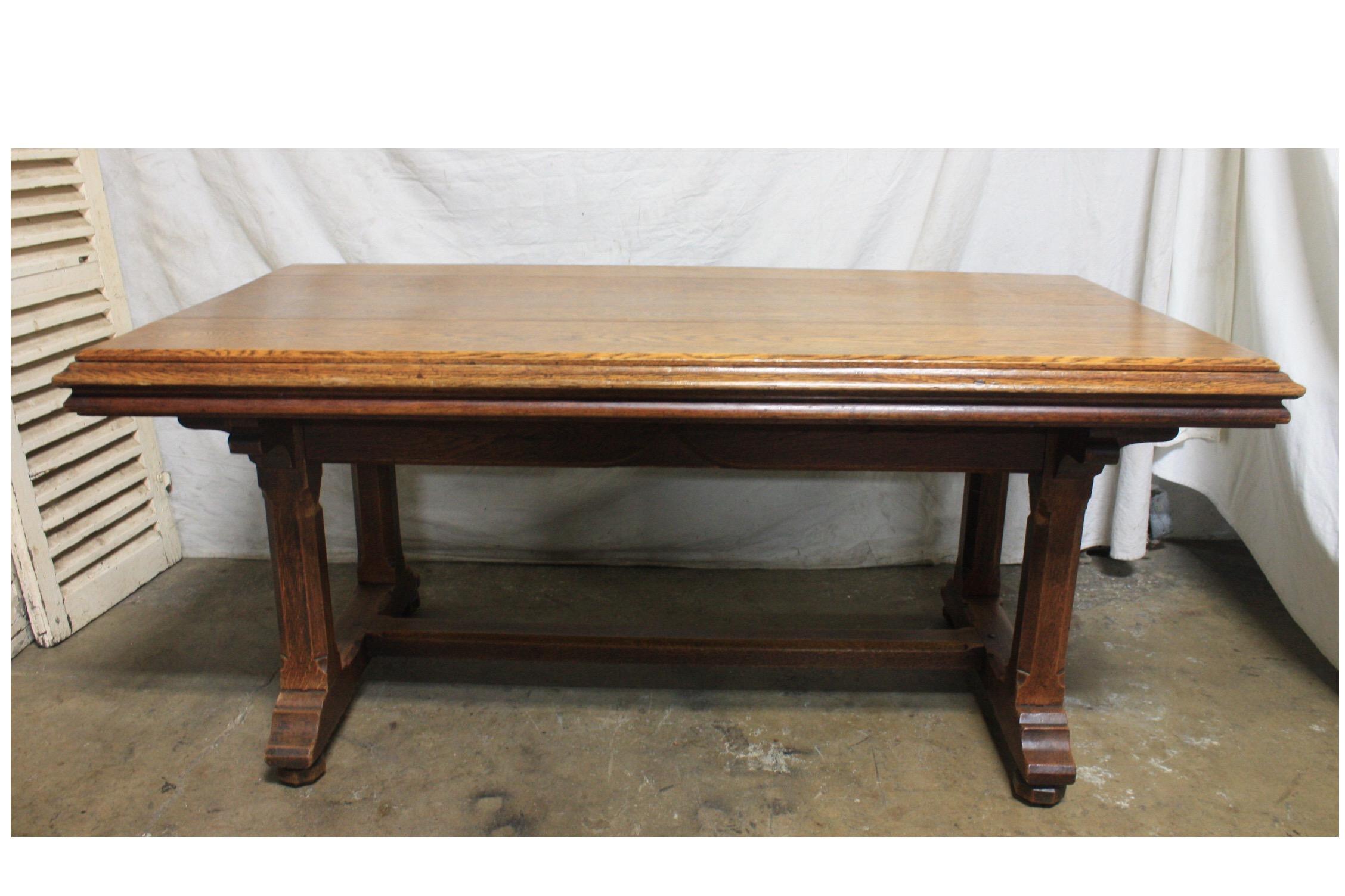 Late 19th Century French Table Desk 4