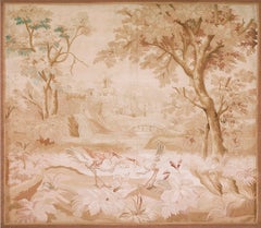 Französischer Wandteppich des späten 19. Jahrhunderts ( 6'3" x 7' - 191 x 213)