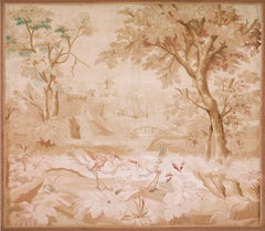 Arazzo francese della fine del XIX secolo ( 6'3" x 7' - 191 x 213 )