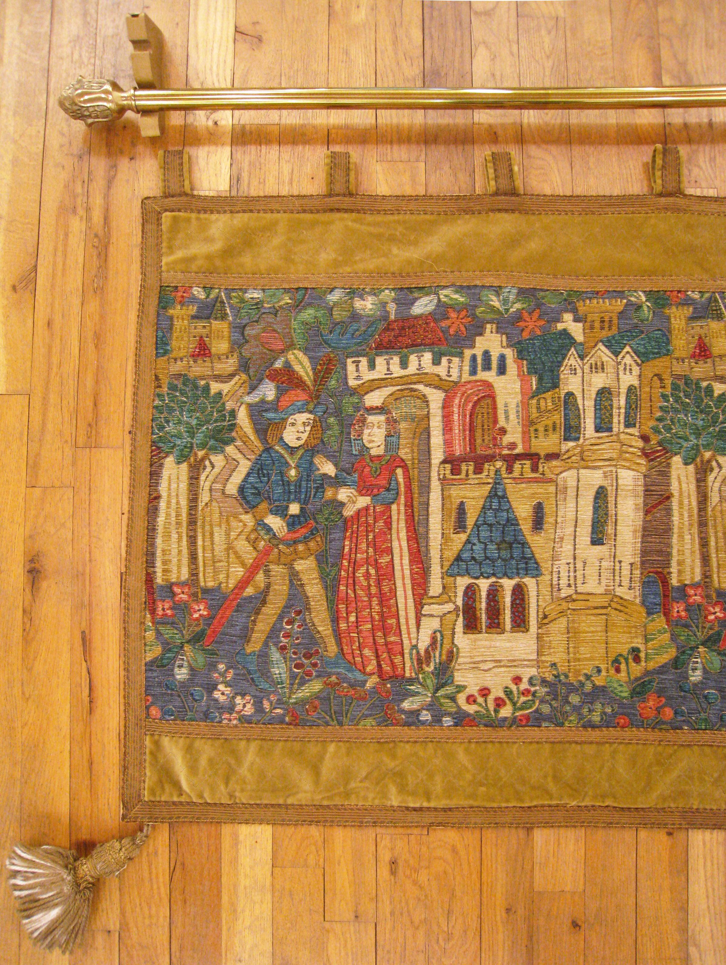 Late 19th Century French Tapestry In Good Condition For Sale In New York, NY