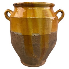 Late 19th Century French Terracotta Confit Pot