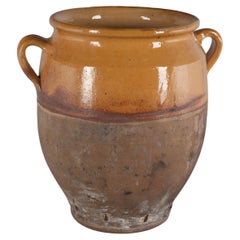 Late 19th century French Terracotta Vase or Pot à confit