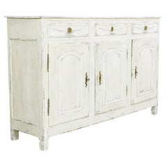Antique Late 19th Century French Three Door Buffet