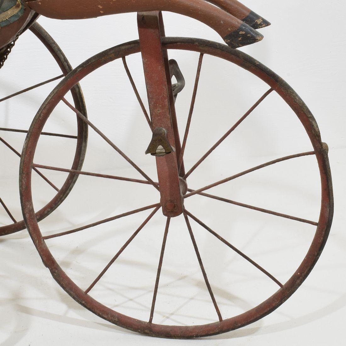 Cheval tricycle français de la fin du 19e siècle en vente 3