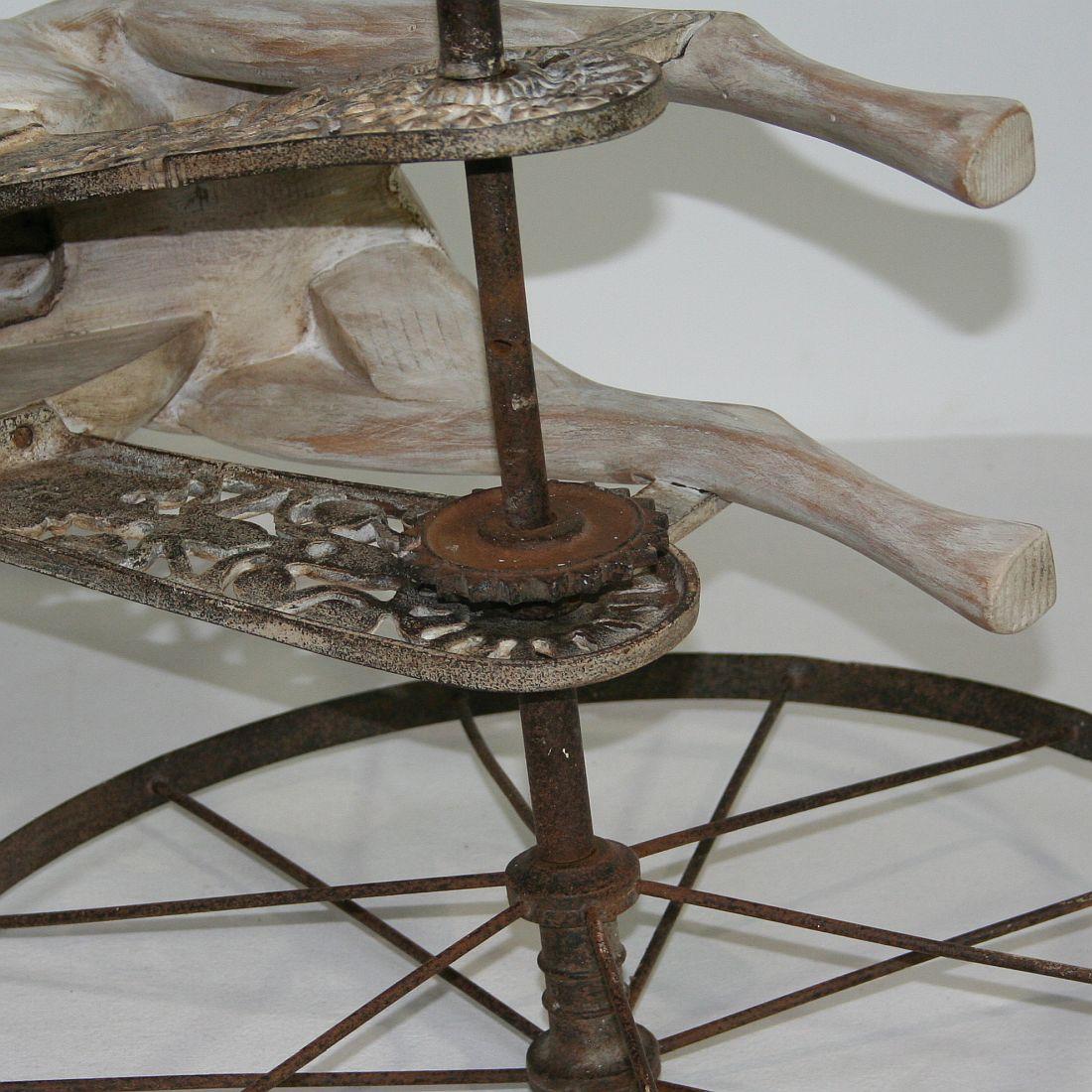 Late 19th Century French Tricycle Horse 13