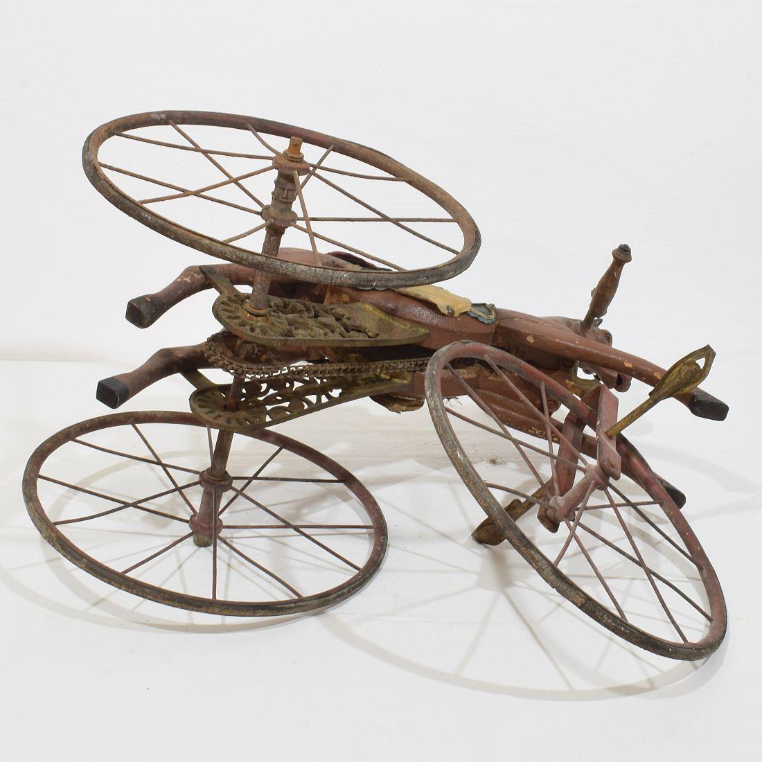 Late 19th Century French Tricycle Horse For Sale 12