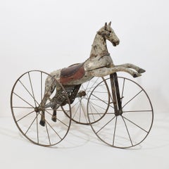 Late 19th Century French Tricycle Horse
