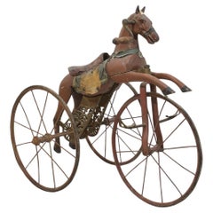 Cavallo triciclo francese della fine del XIX secolo