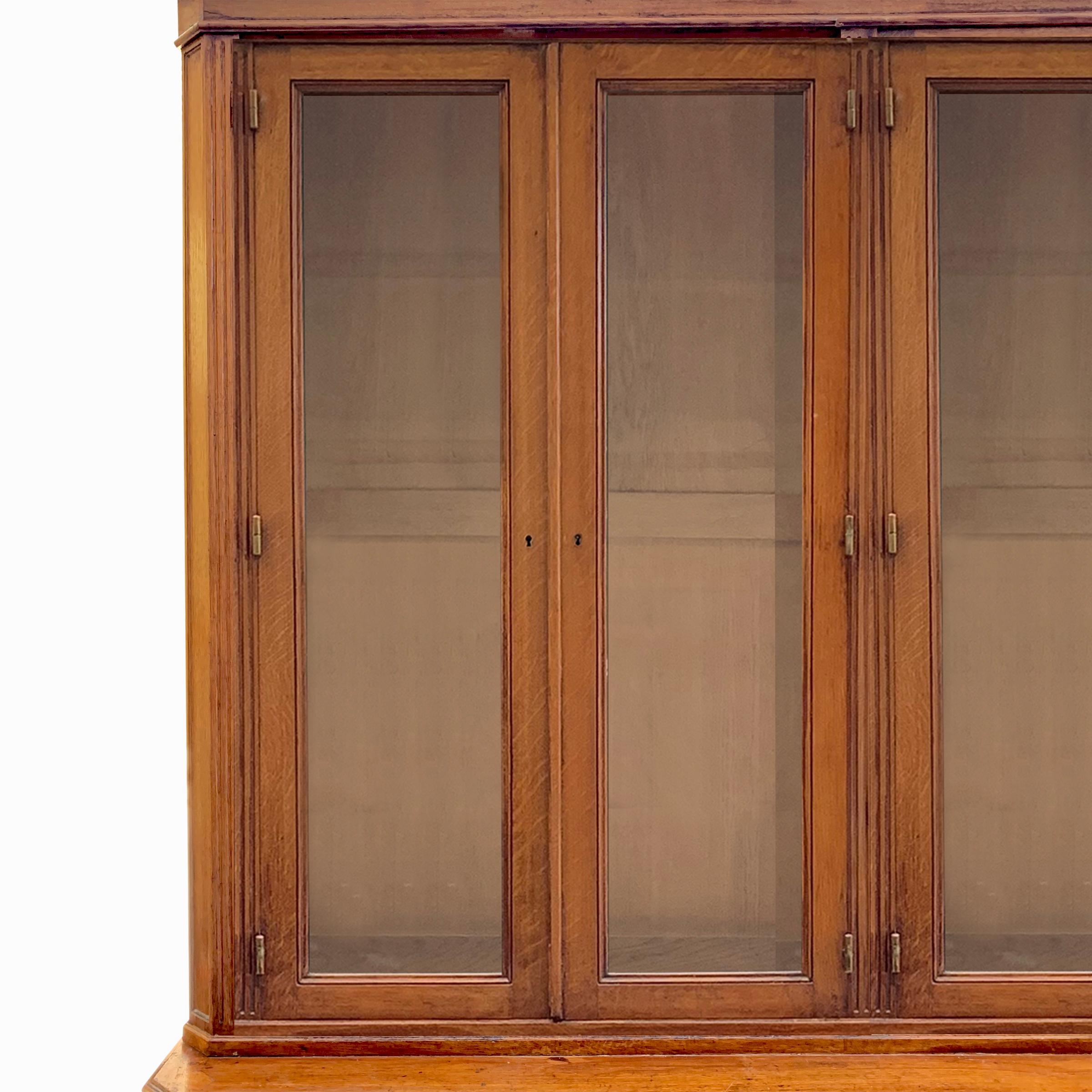 Neoclassical Late 19th Century French Twelve-Door Cabinet