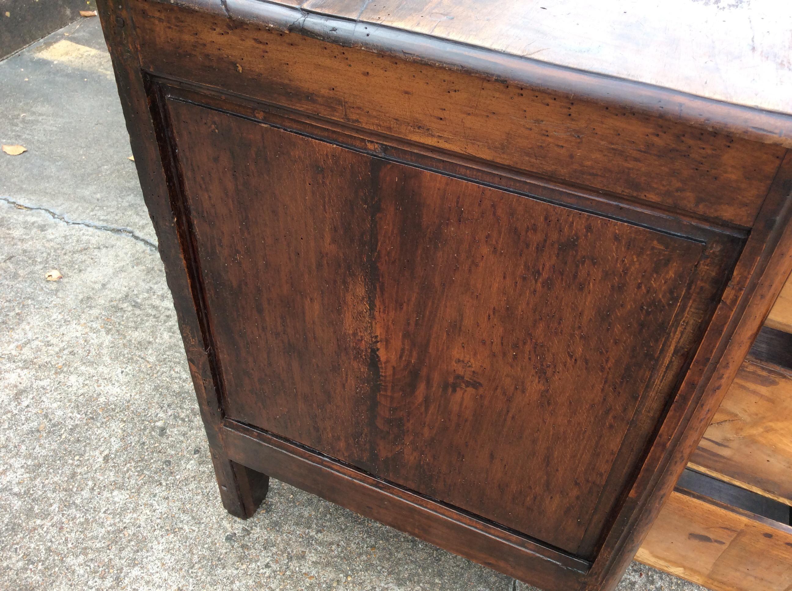 Late 19th Century French Walnut Four Drawer Commode 5