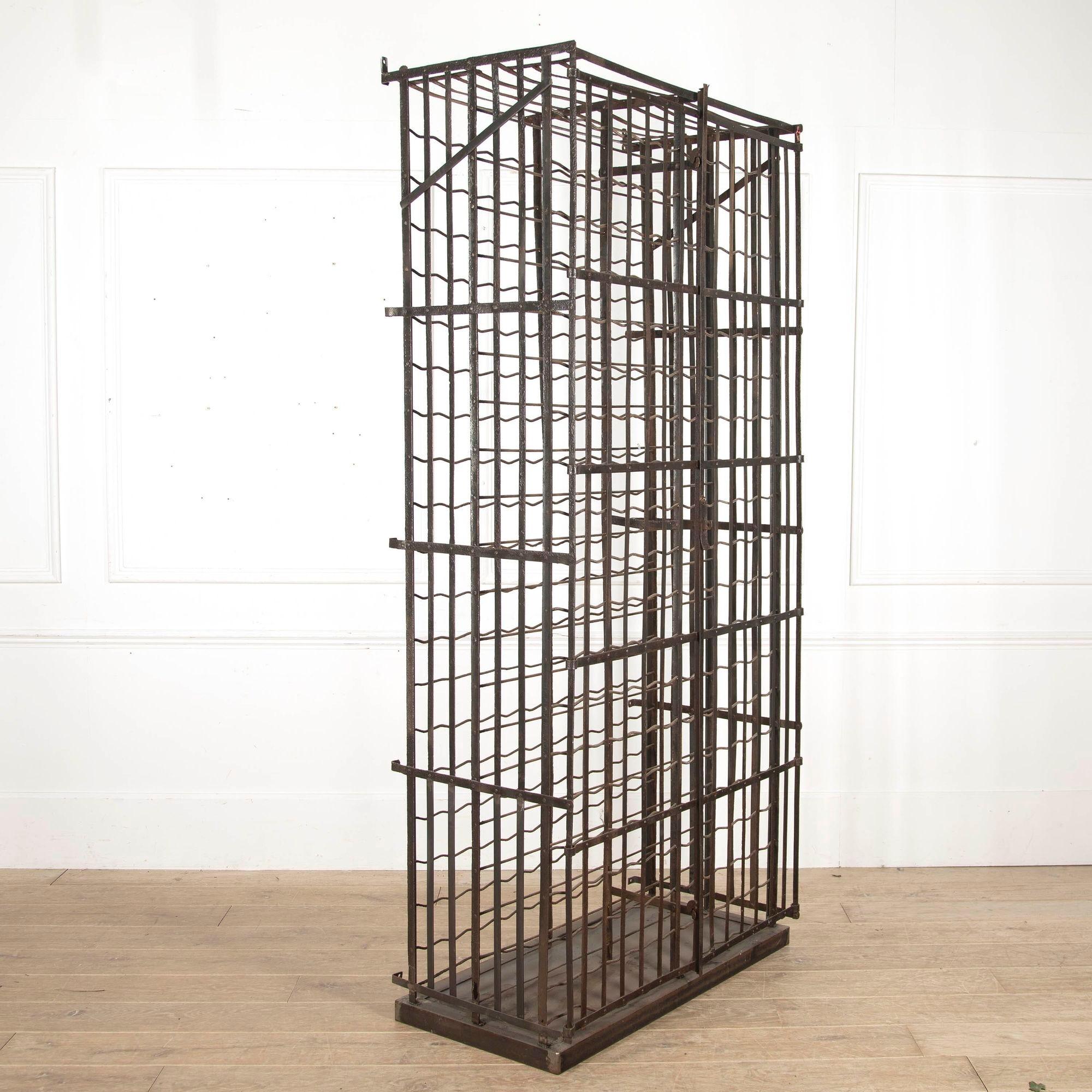 Late 19th Century French Wine Cage 4