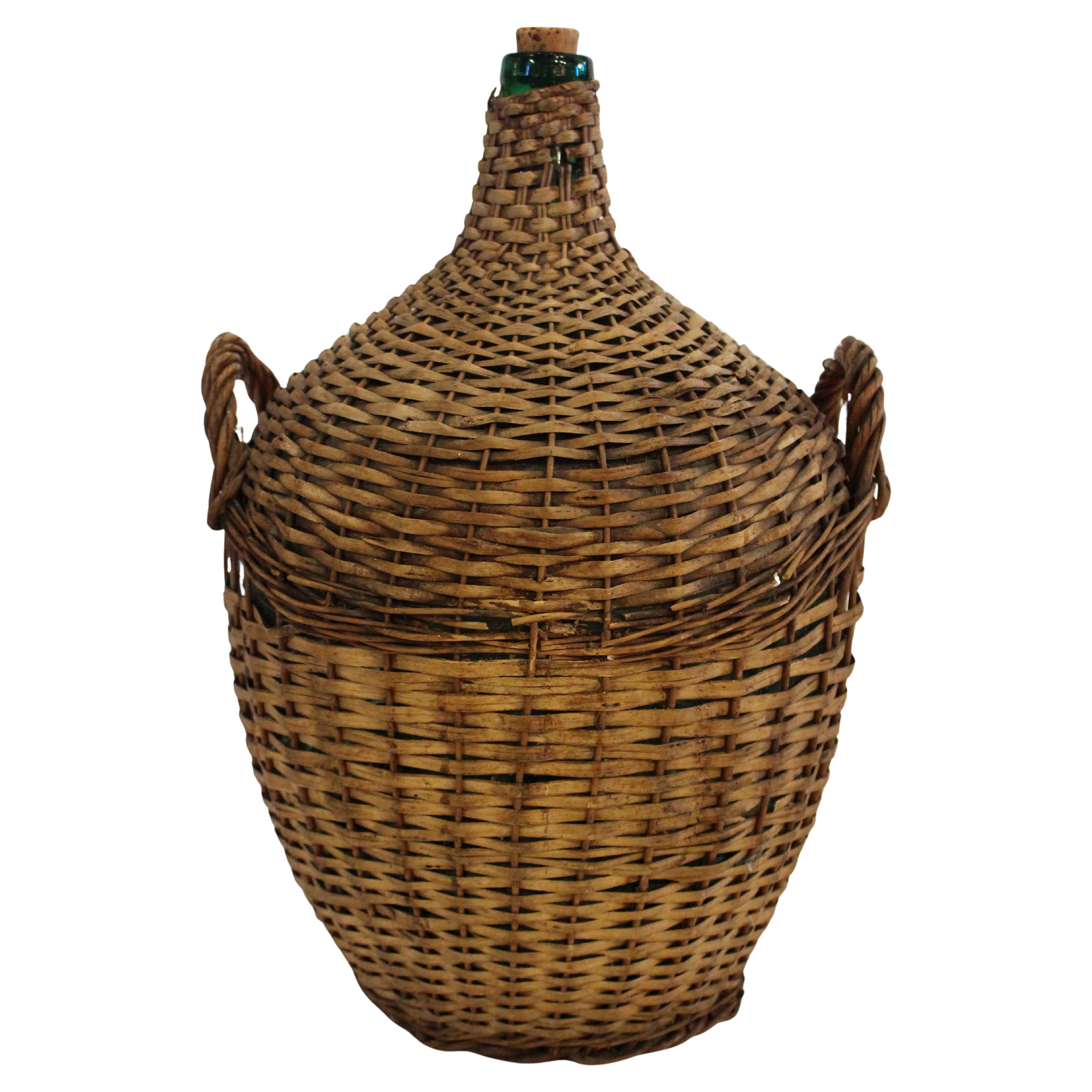 Late 19th Century French Wine Storage Bottle