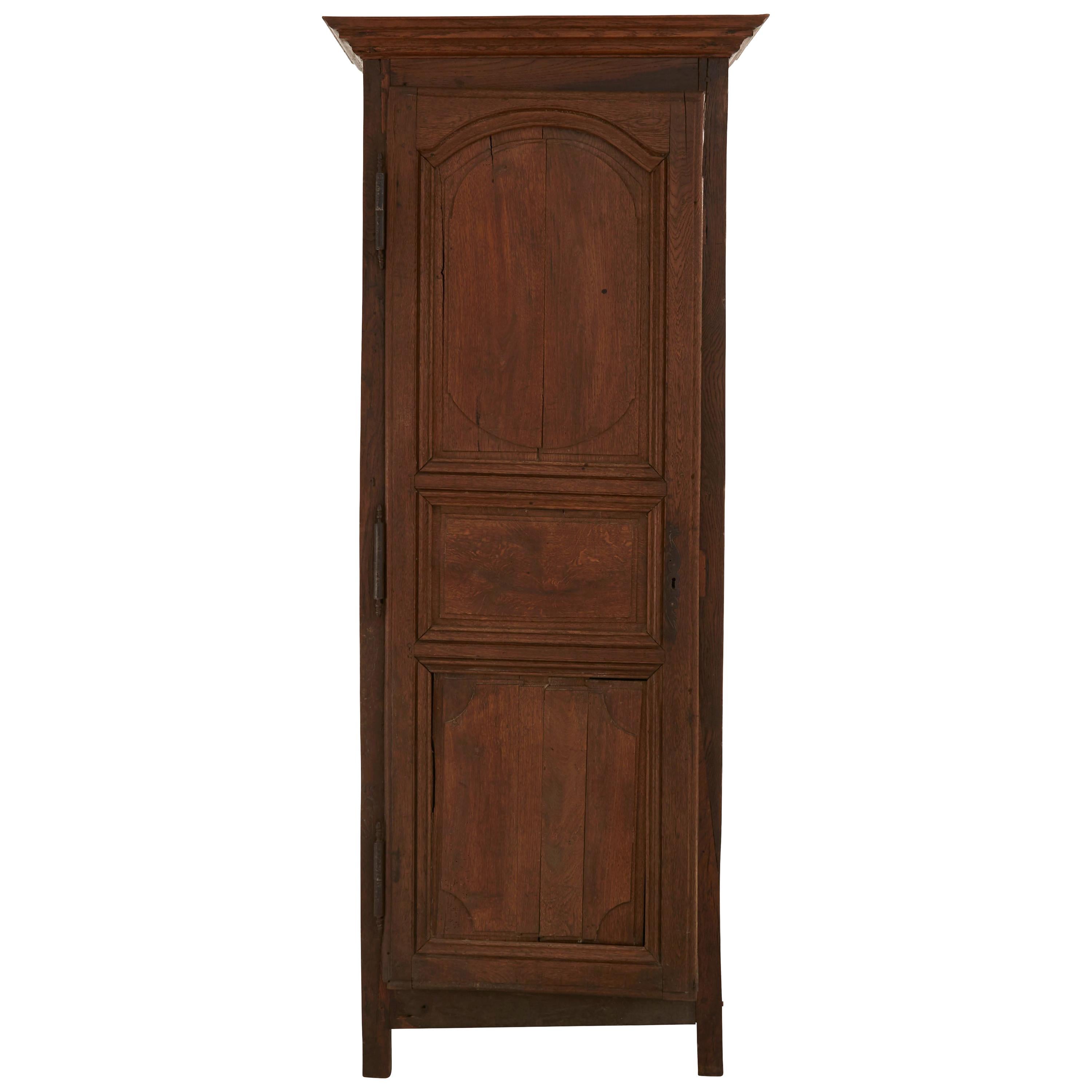 Late 19th Century French Wooden Wardrobe
