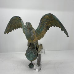 Late 19th Century Full Body Eagle Weather Vane Fragment