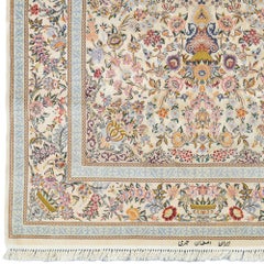 Late 19th Century Garden Design Antique Rug