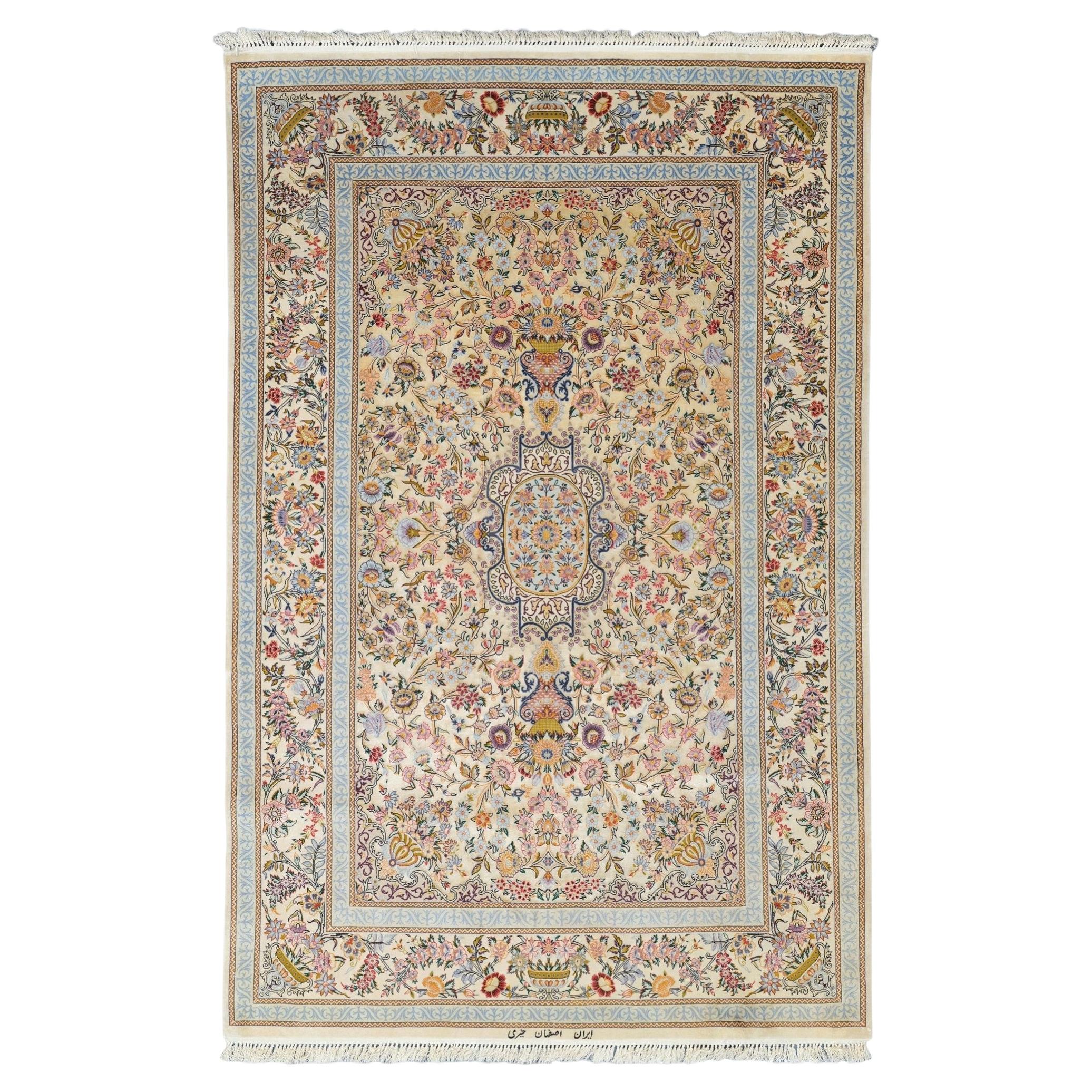 Late 19th Century Garden Design Antique Rug