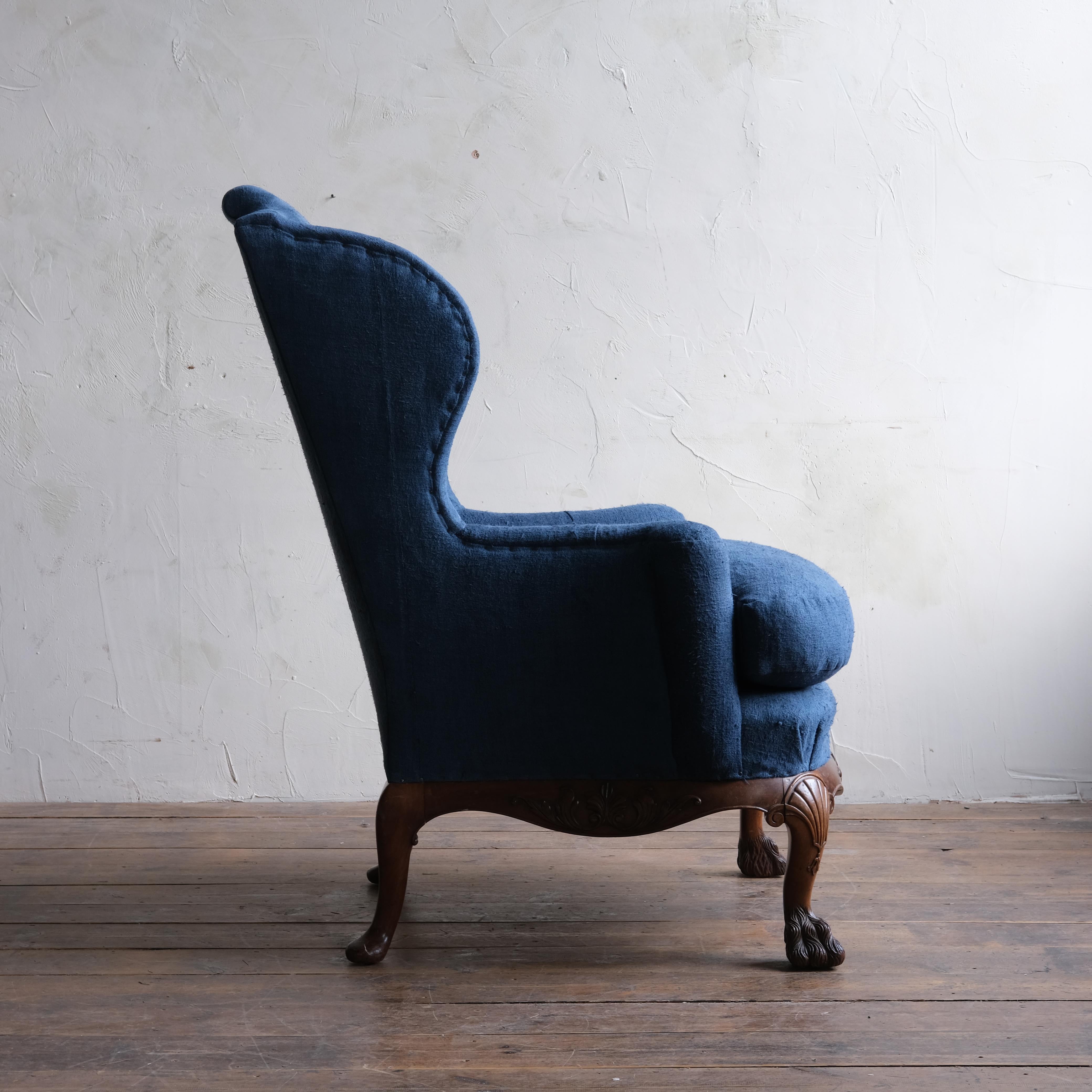 Fin du 19ème siècle, fauteuil à dossier en noyer de style George I Excellent état - En vente à Batley, GB