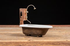 Late 19th Century German Bathub Boiler Salesman Sample by Prof. Junkers