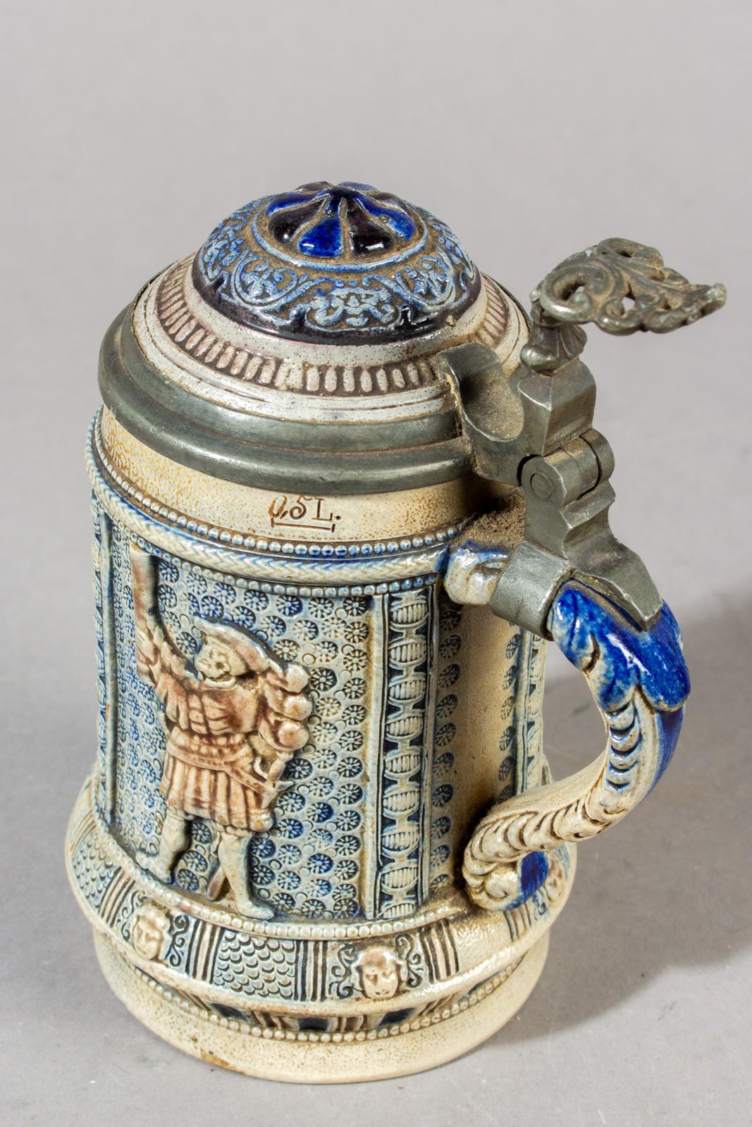 Late 19th Century German Beer Stein In Good Condition In Vienna, AT