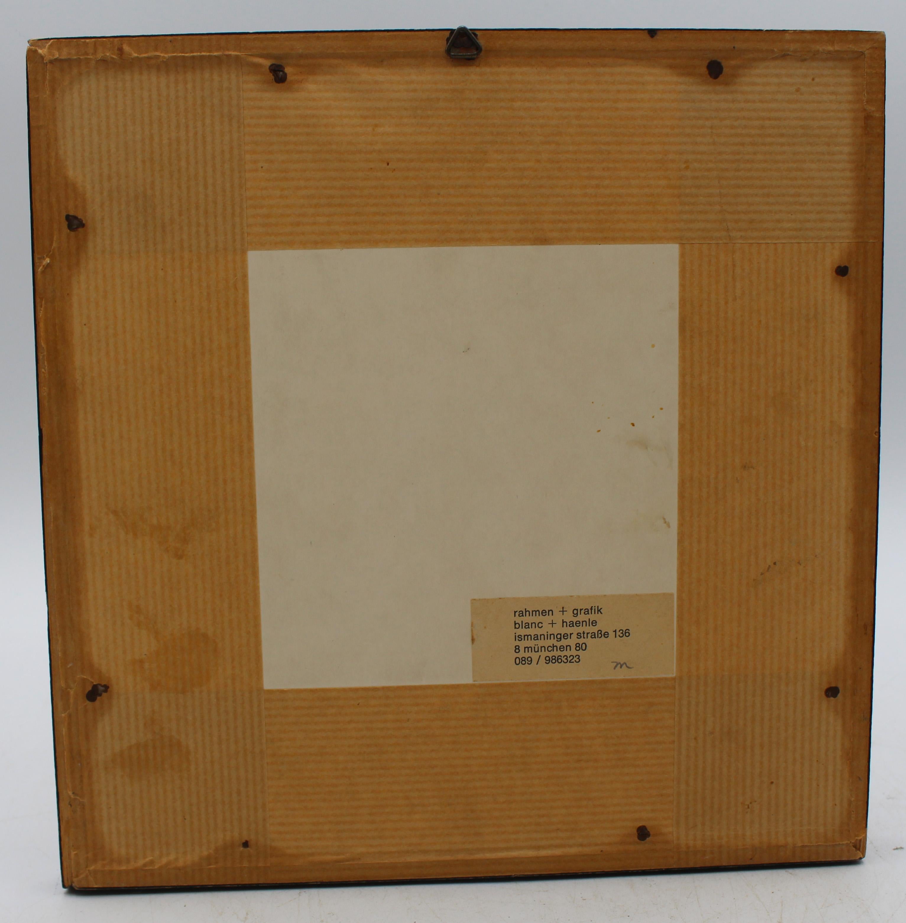 Grabado alemán de finales del siglo XIX 