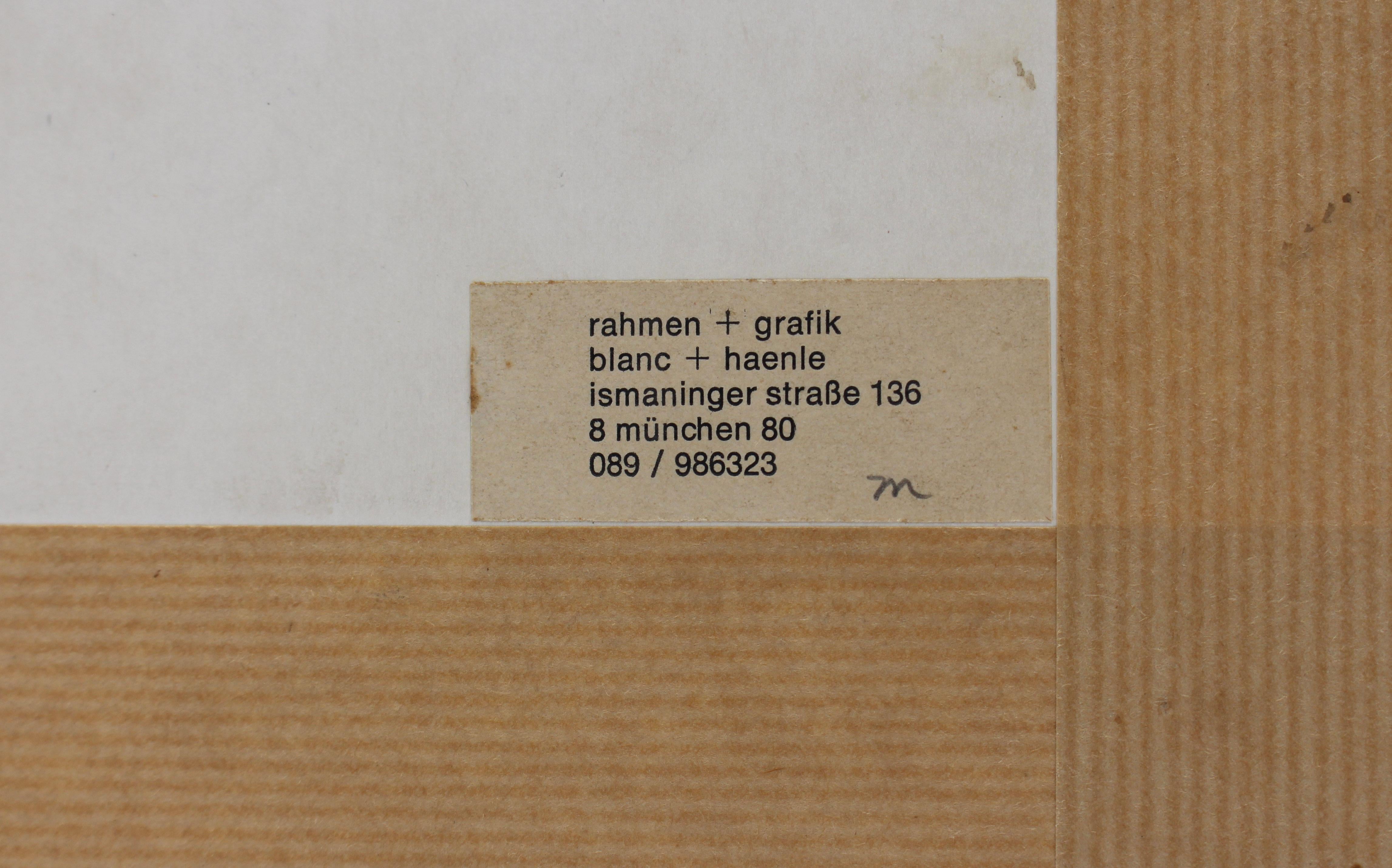 Grabado alemán de finales del siglo XIX 