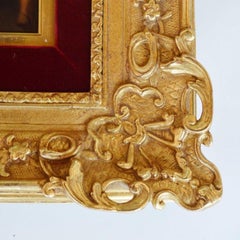 Late 19th Century, German KPM, Hand Painted Porcelain Plaque