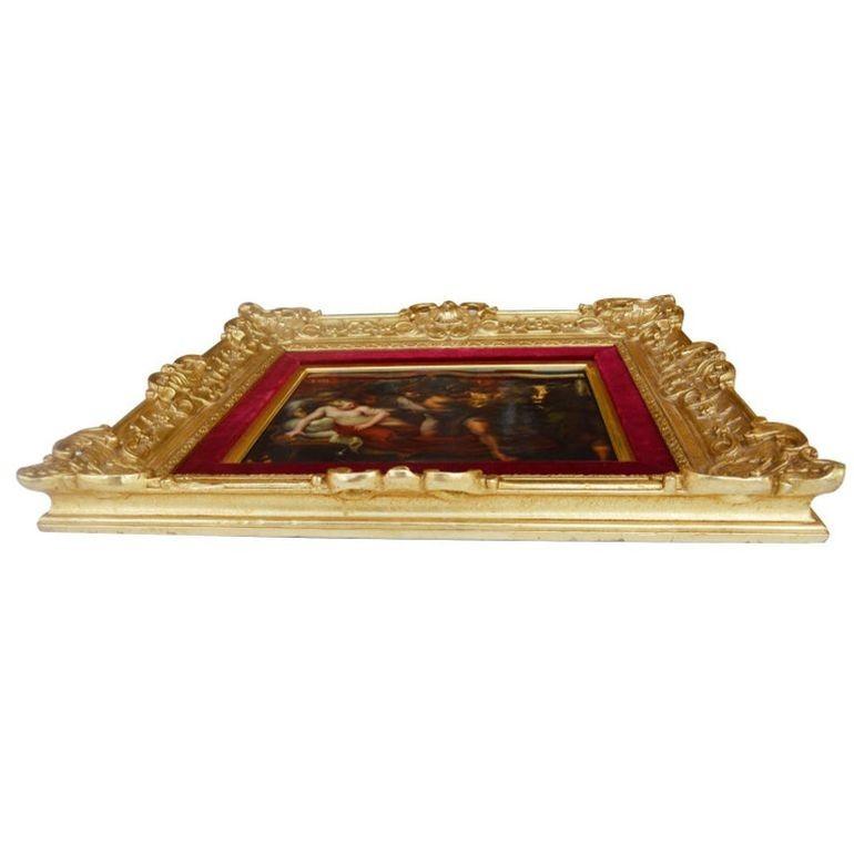 Late 19th Century, German KPM, Hand Painted Porcelain Plaque For Sale 1