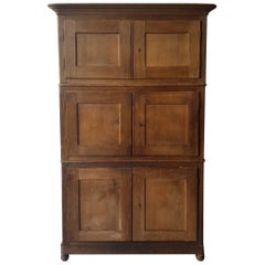 Late 19th Century German Oak Stackable Cabinet