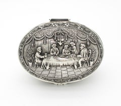 Late 19th Century German Silver Etrog Container