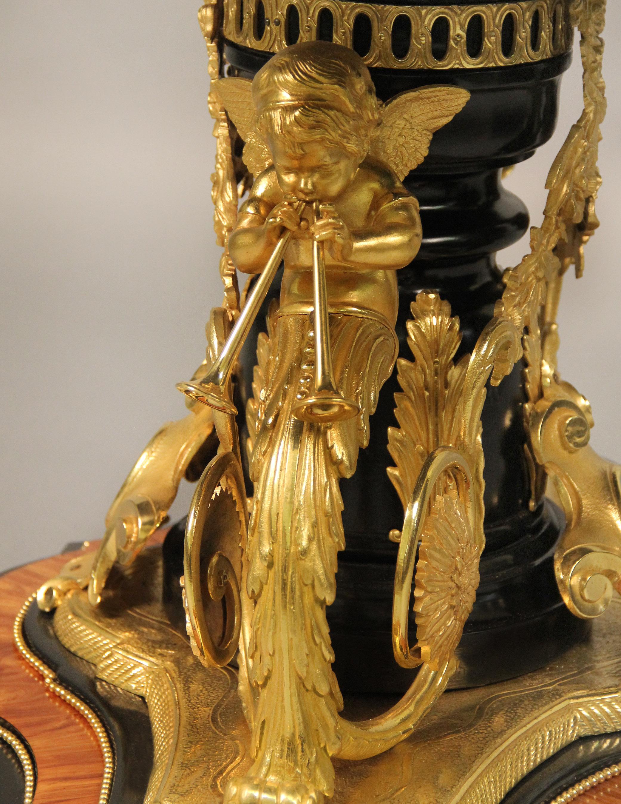 Late 19th Century Gilt-Bronze and Sèvres Style Porcelain Mounted Center Table 3