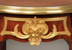 Late 19th Century Gilt Bronze Mounted Parquetry Guéridon by François Linke