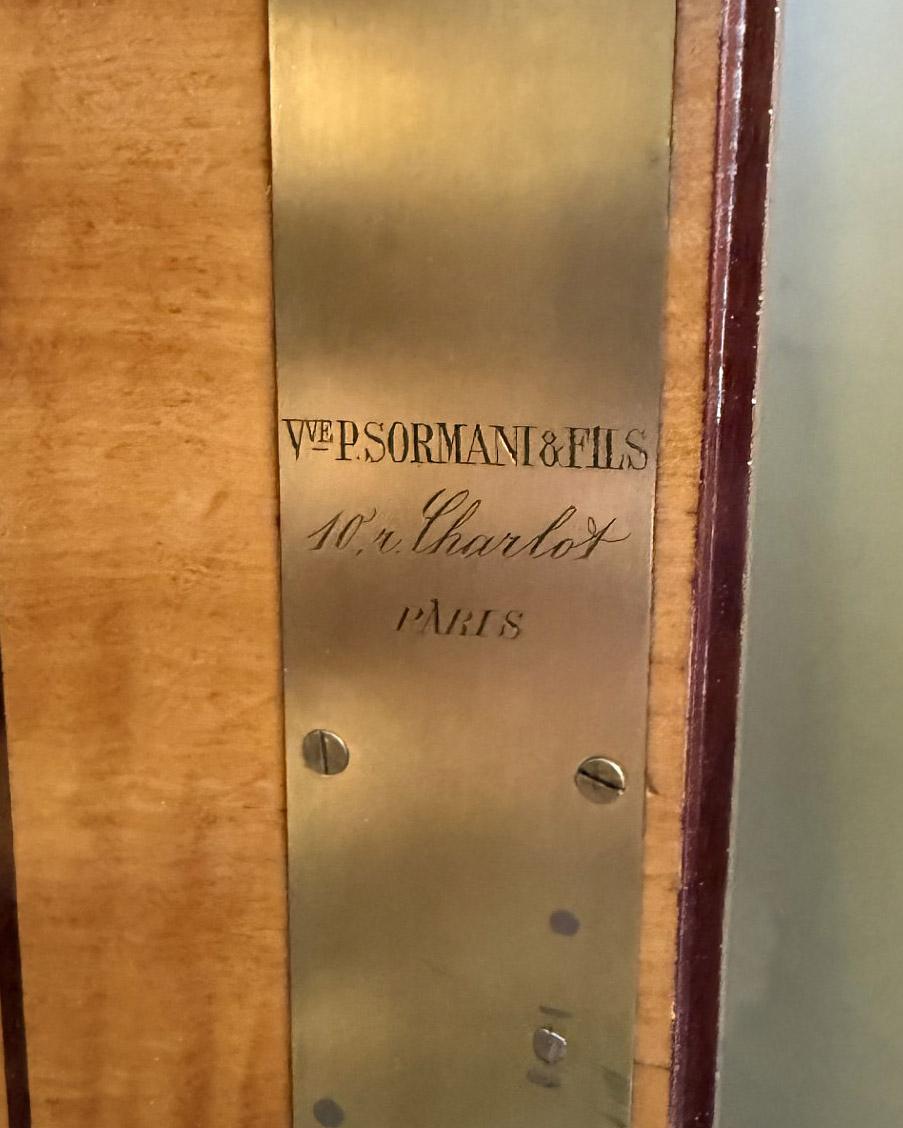 Armadio Vernis Martin di Paul Sormani della fine del XIX secolo con montatura in bronzo dorato in vendita 1