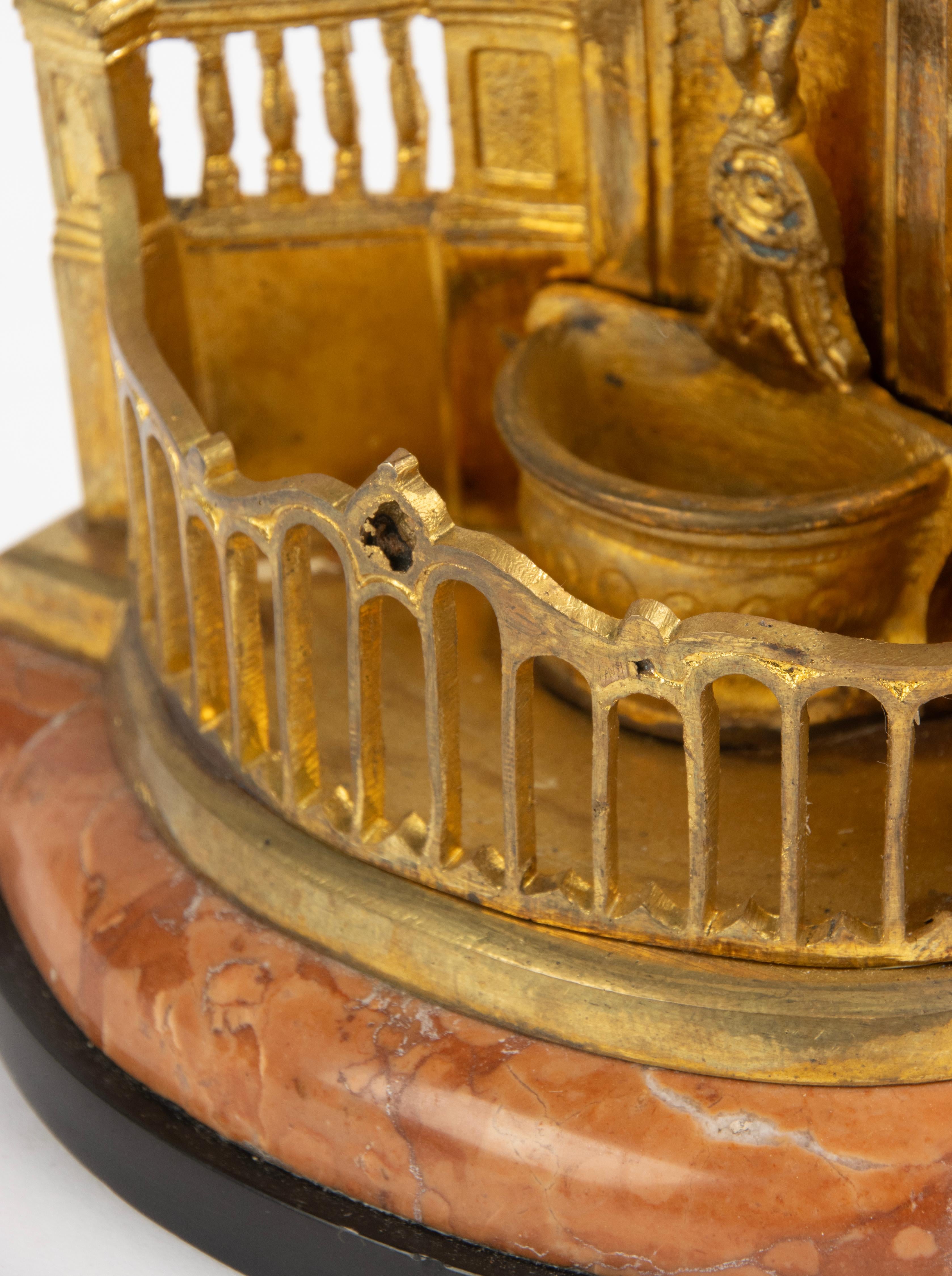 Late 19th Century Gilt Bronze sculpture of the Famous 'Manneken Pis Brussels' For Sale 5