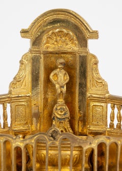 Late 19th Century Gilt Bronze sculpture of the Famous 'Manneken Pis Brussels'