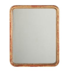 Late 19th Century Gilt Mirror with Sparkling Mercury Glass