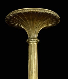 Late 19th Century Giltwood Torchere