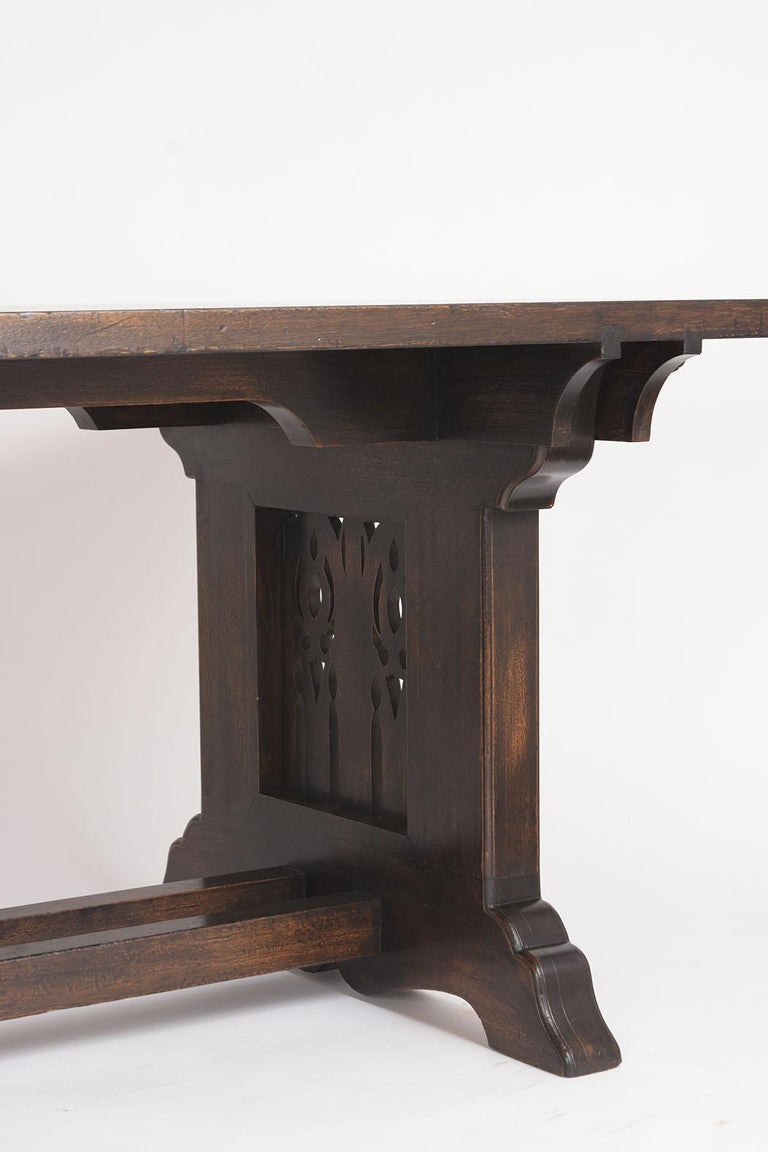 Late 19th Century Gothic Dining Table at 1stDibs