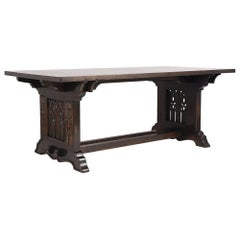 Late 19th Century Gothic Dining Table