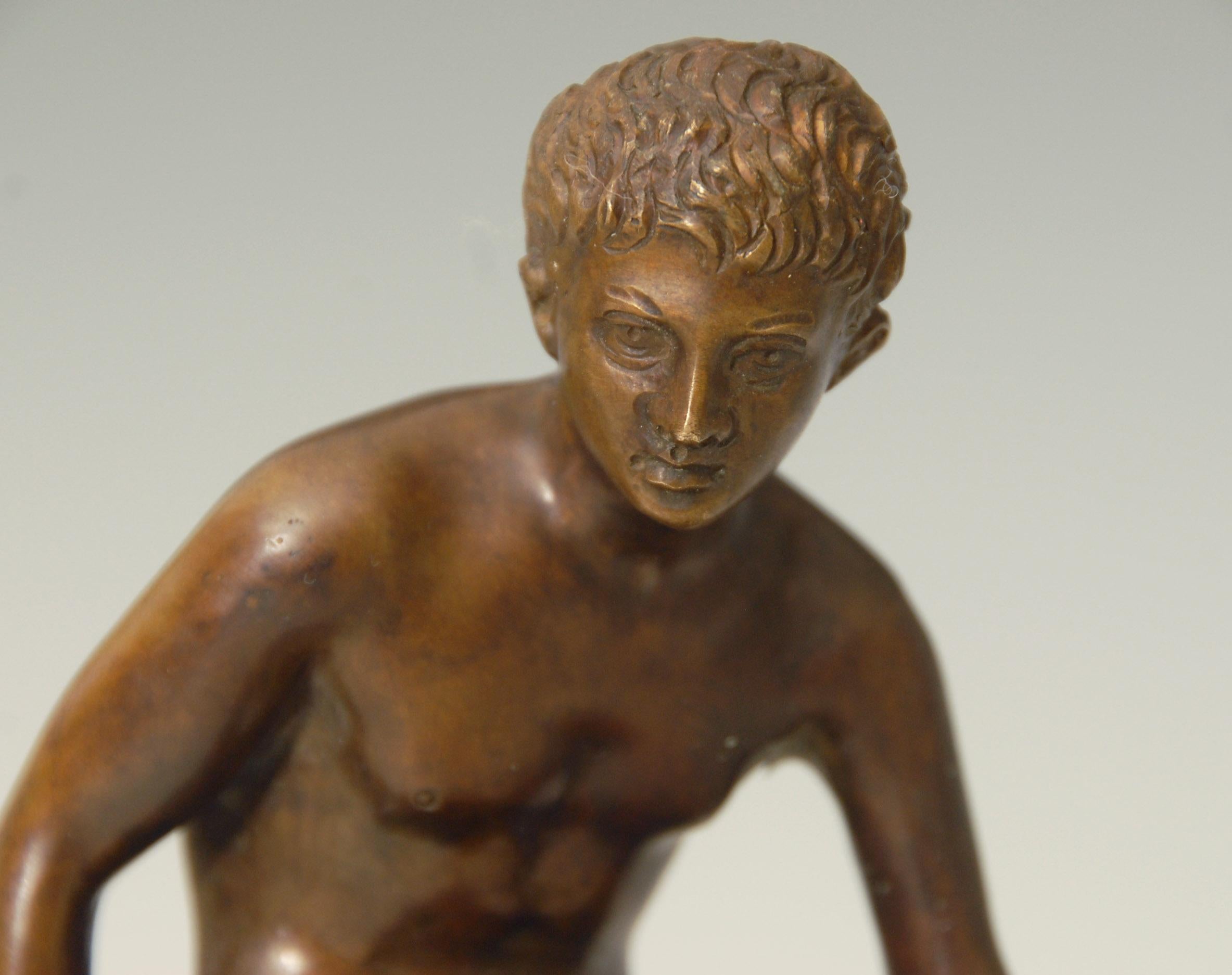 Italian Late 19th Century Grand Tour Bronze of Hermes For Sale