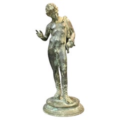 Late 19th Century Grand Tour Bronze of Narcissus