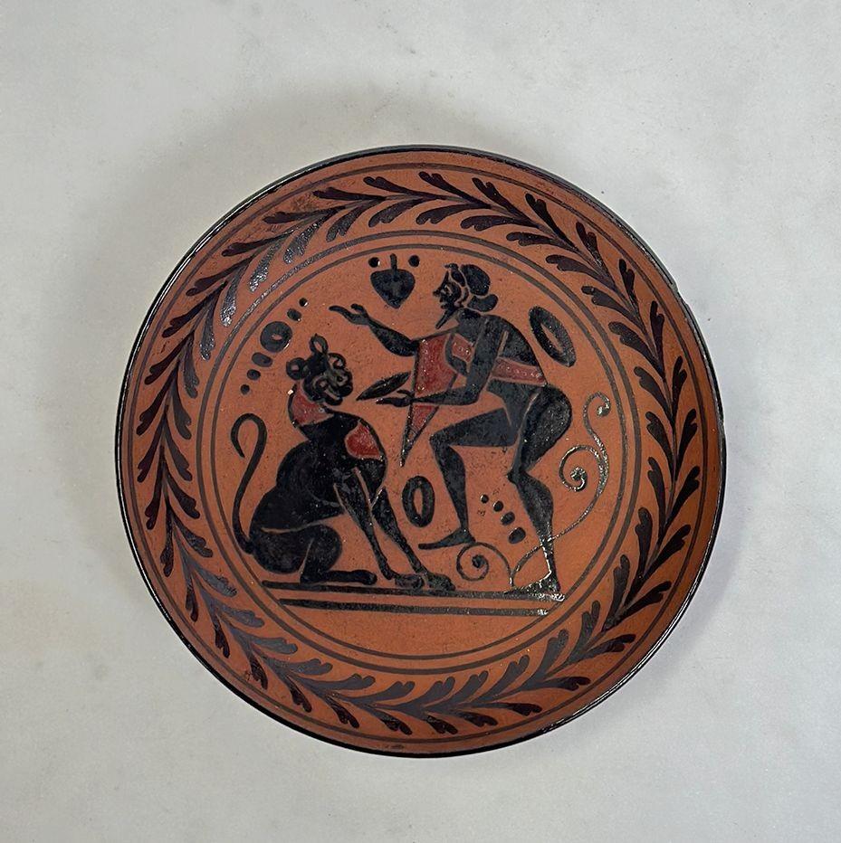 Late 19th Century Greek Ceramic Attic Ware Set For Sale 2