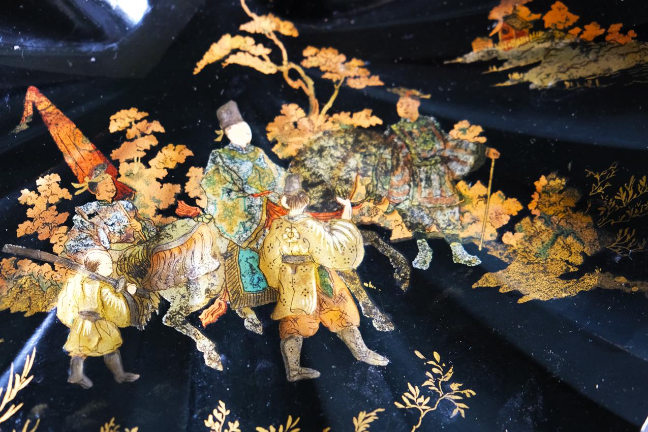 Late 19th Century Group of Japanned Papier-mâché Crumb Trays In Good Condition In London, GB