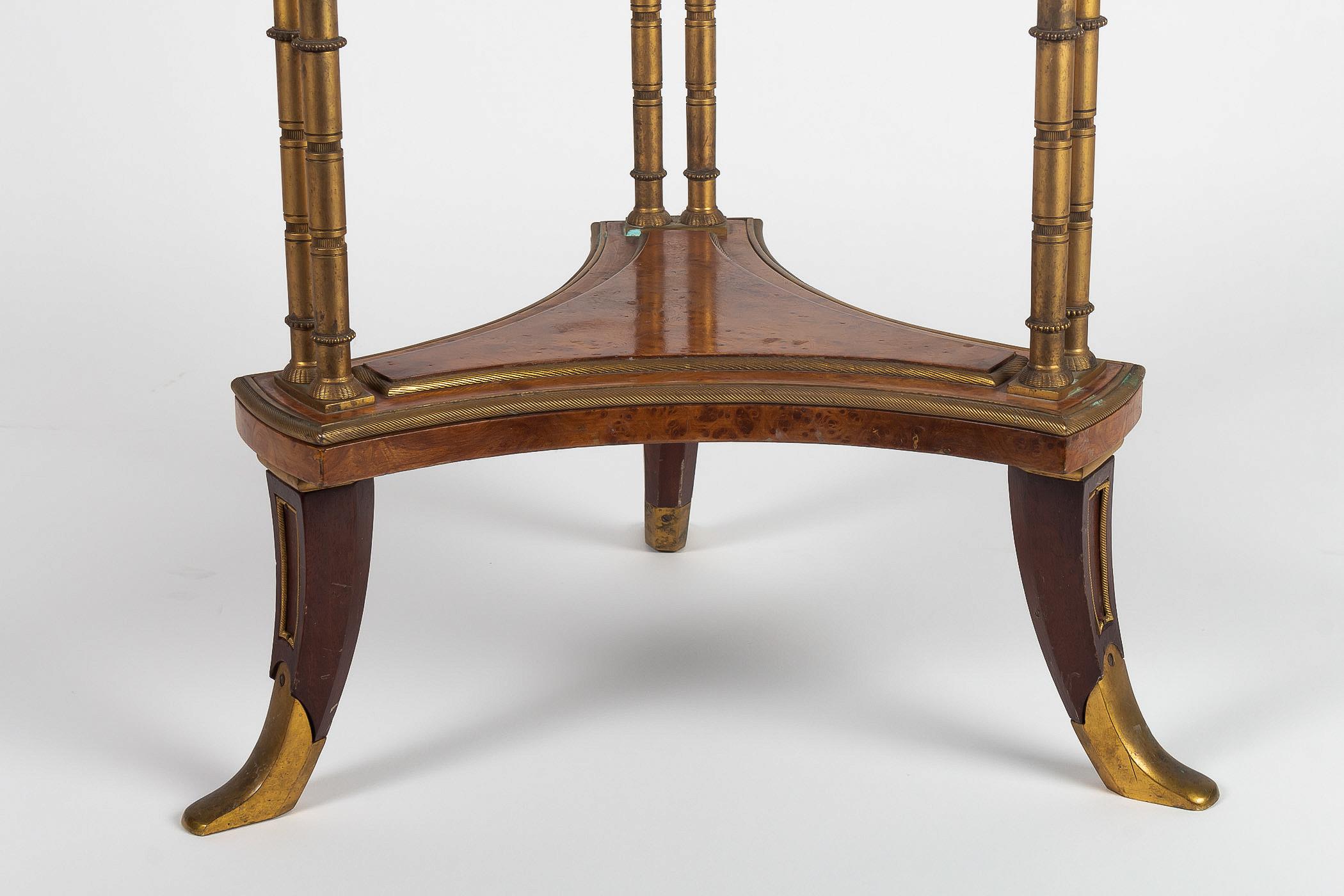 Late 19th Century Gueridon Table in the Style of Adam Weisweiler In Good Condition In Saint Ouen, FR