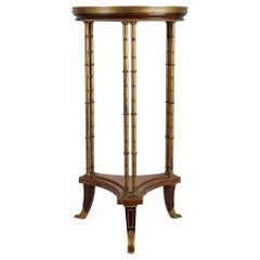 Antique Late 19th Century Gueridon Table in the Style of Adam Weisweiler
