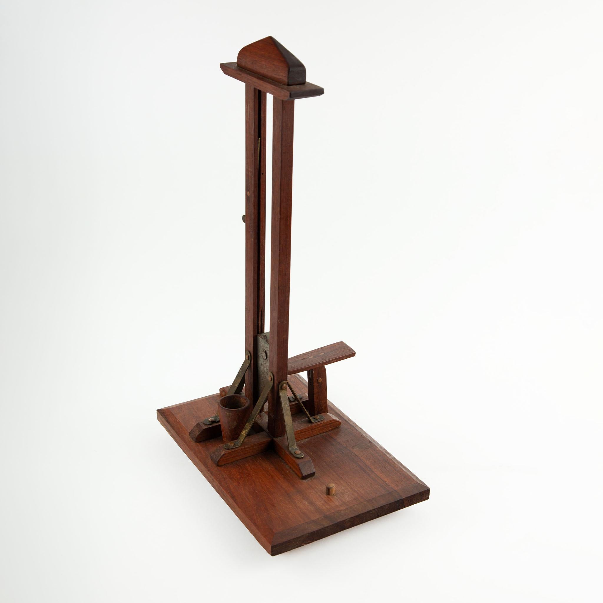 Belle Époque Late 19th Century Guillotine Cigar Cutter For Sale